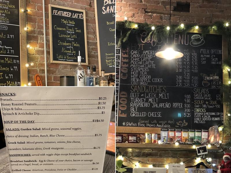 Fall Street Brewing Menu