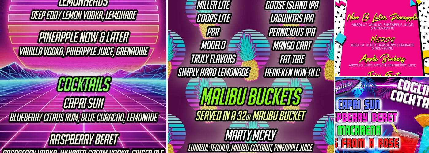 Coglin’s Wilmington Menu