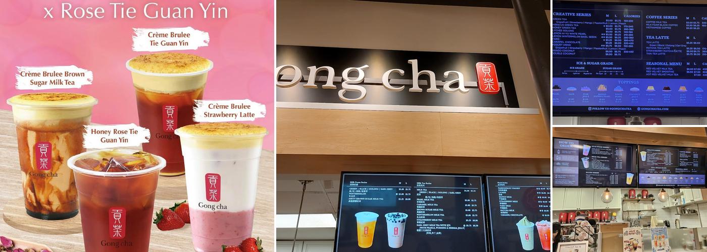 Gong Cha Menu