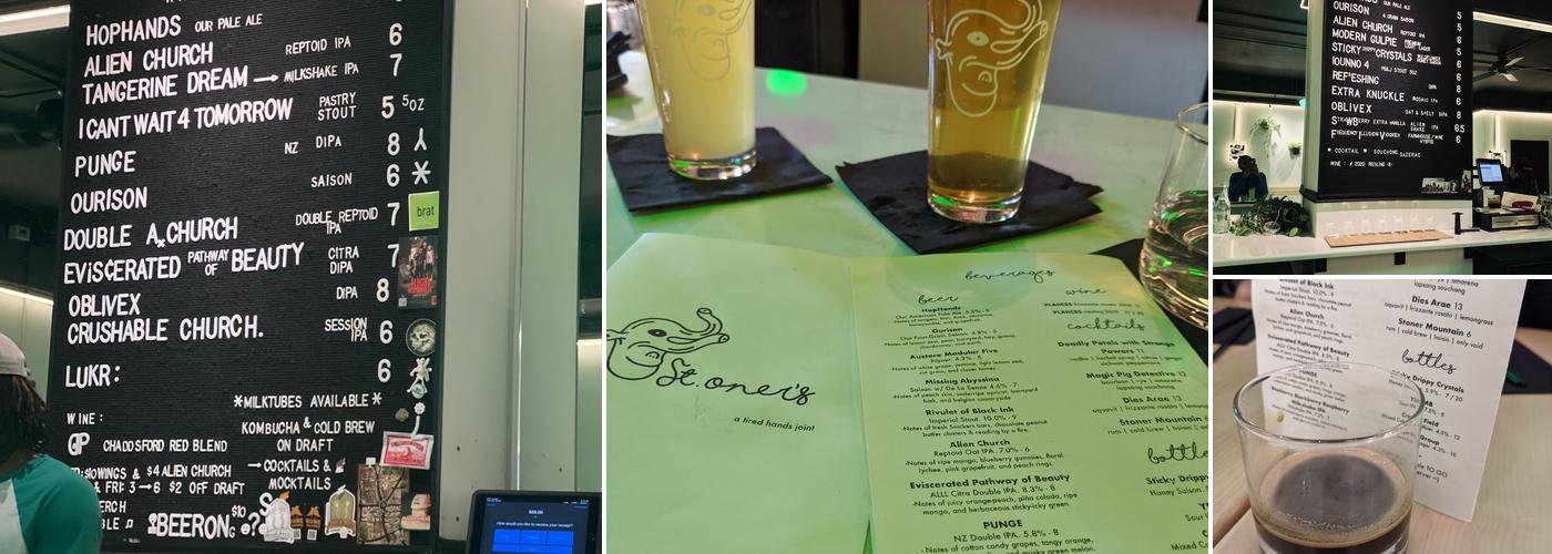 St. Oner's Menu
