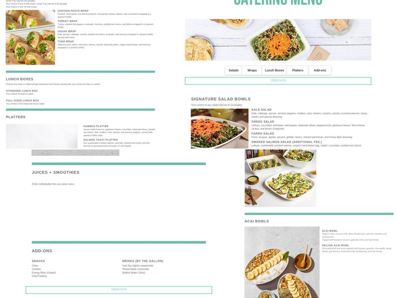 Kale Me Crazy Austin | Health Food Restaurant Menu