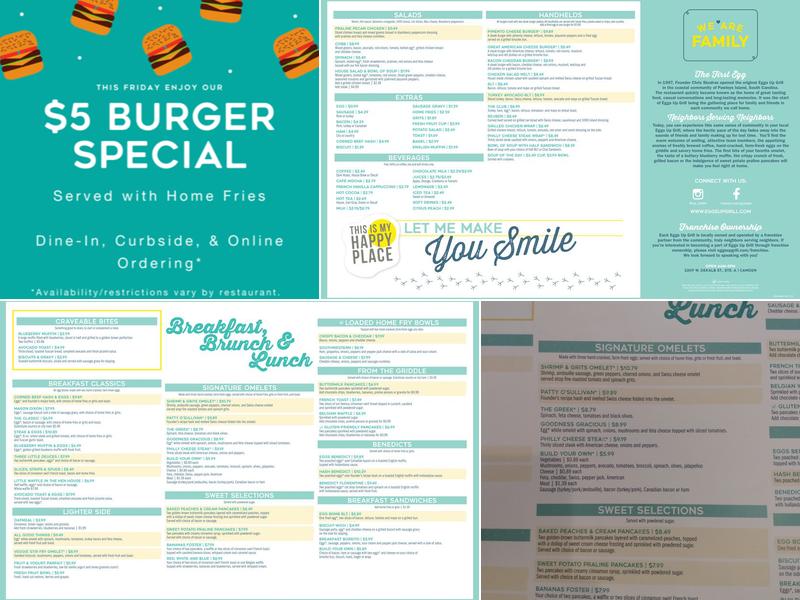 Eggs Up Grill Menu