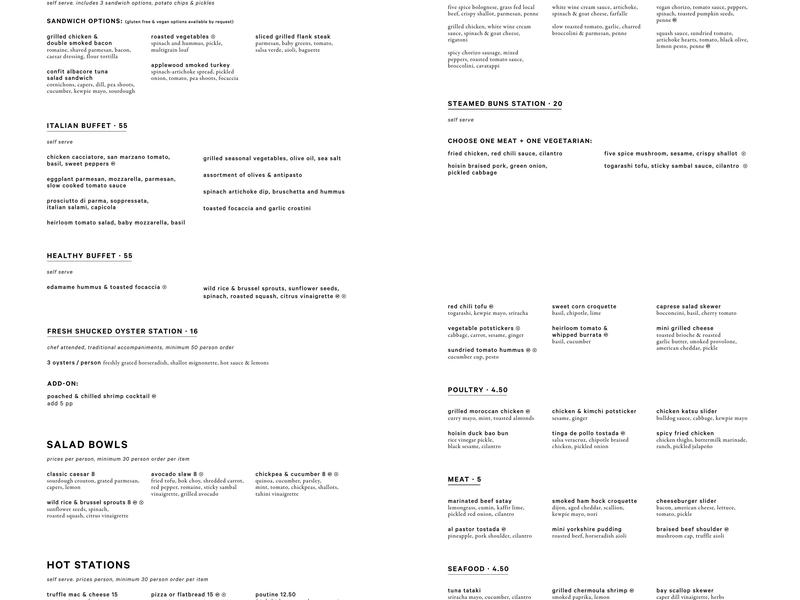 Brass Fish Tavern Menu