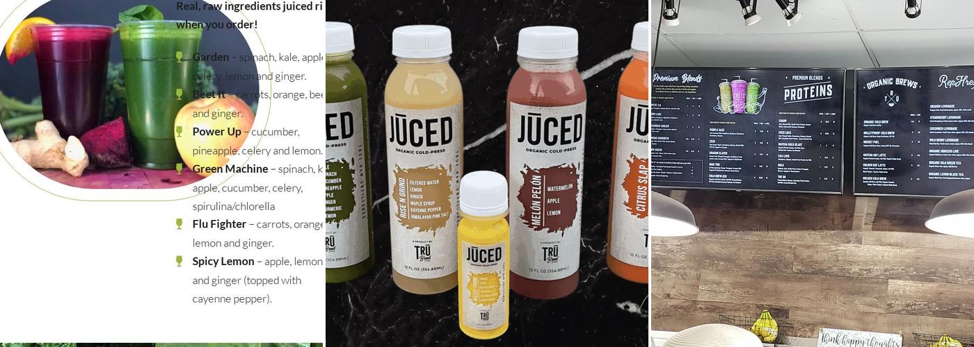 Tru Bowl Superfood Bar Menu