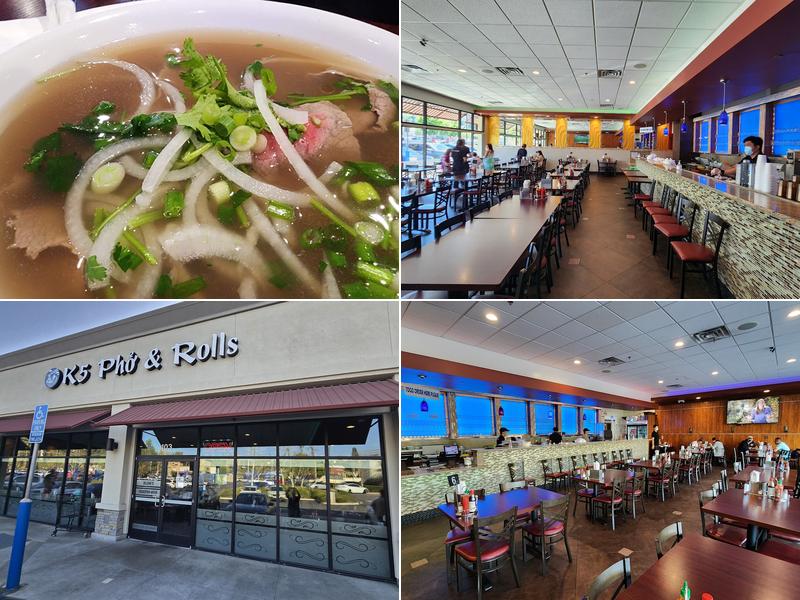 K5 pho and rolls