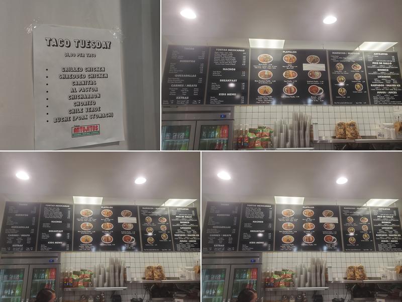 Dulce's Antojitos #2 Menu