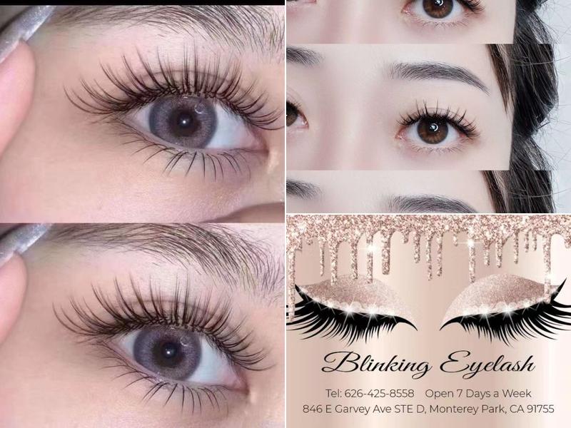 Blinking Eyelash