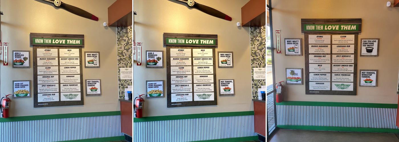 Wingstop Menu