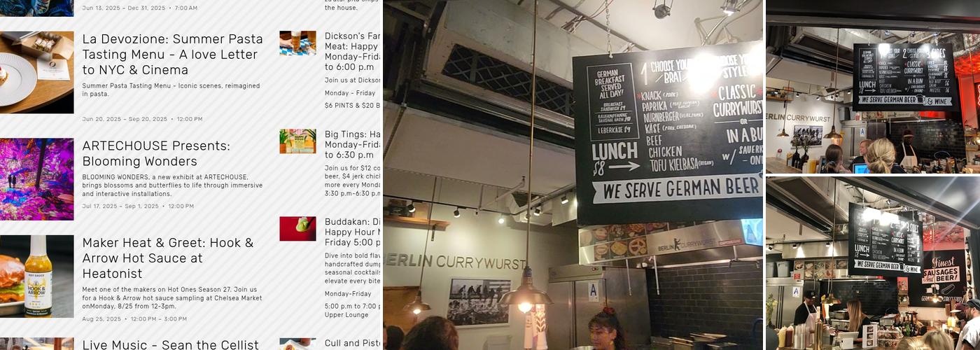 Berlin Currywurst Menu