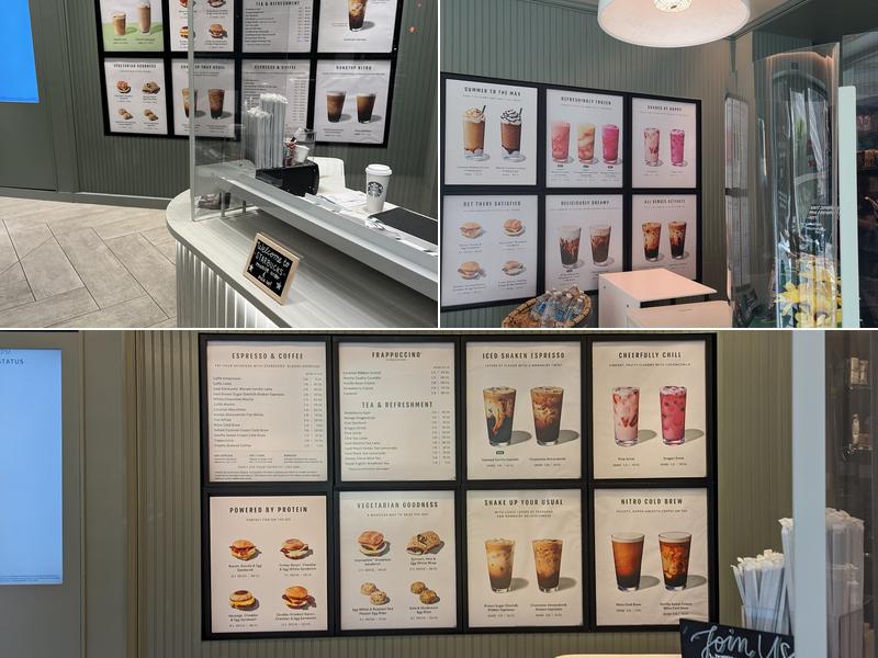 Starbucks Menu