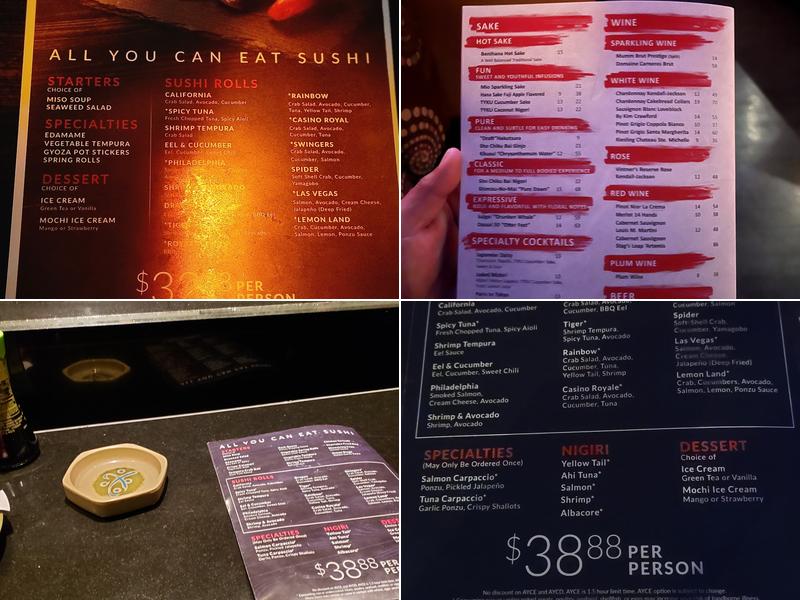 Rikki Tiki Sushi Menu