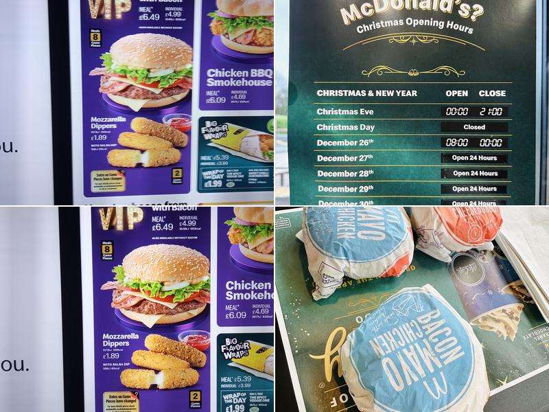 McDonald's Menu