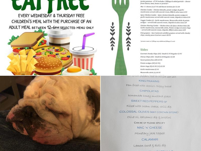 The Fleming Arms Menu