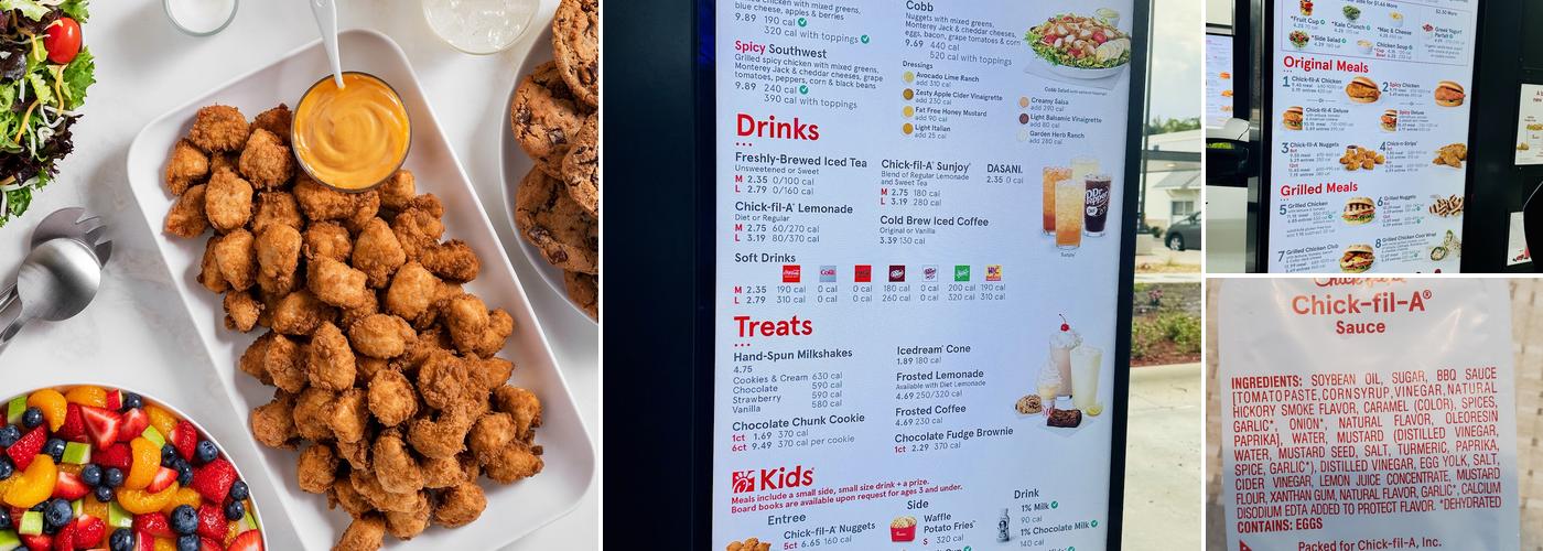 Chick-fil-A Menu