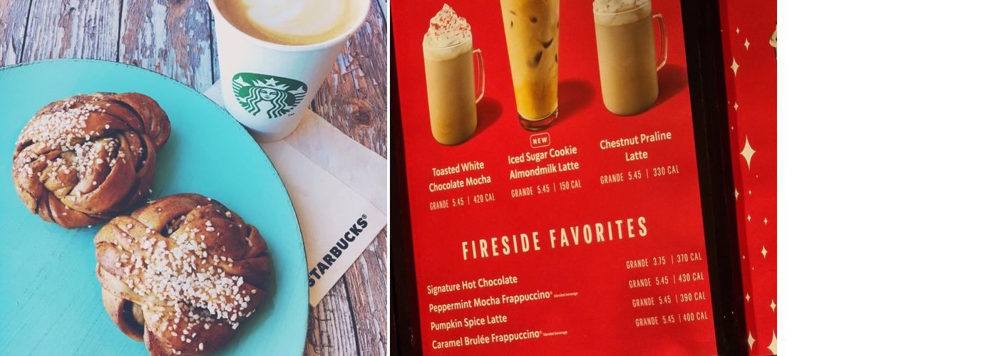 Starbucks Menu