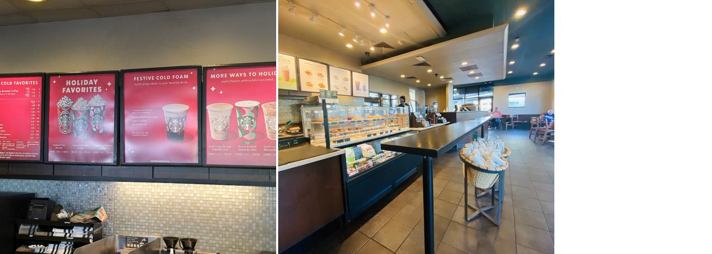 Starbucks Menu