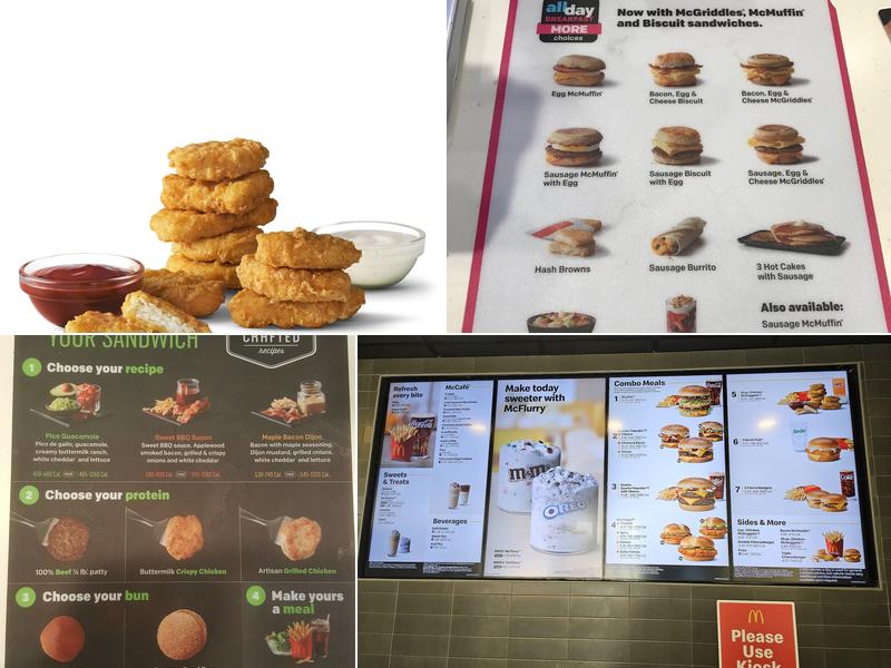 McDonald's Menu