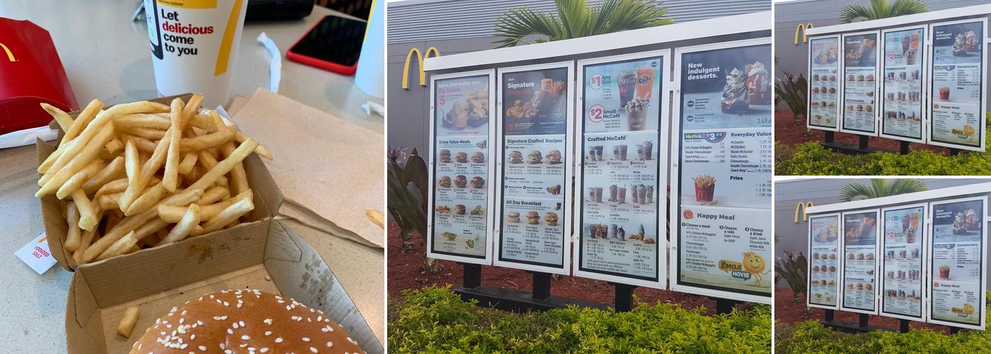 McDonald's Menu