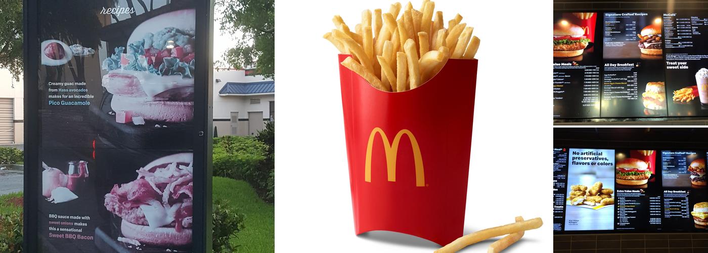 McDonald's Menu