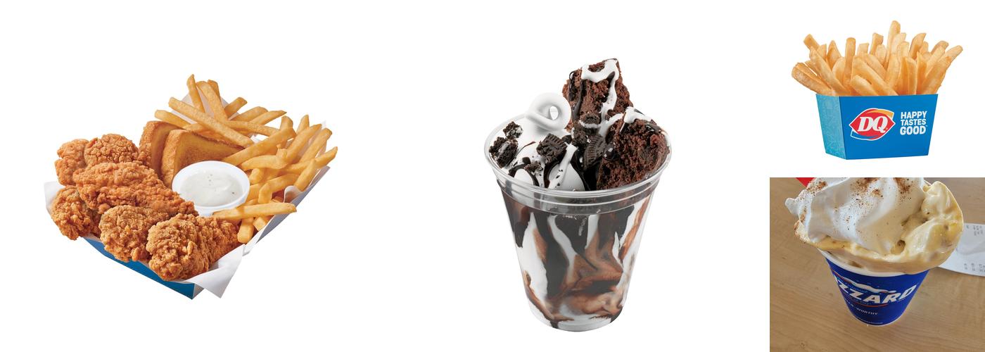 Dairy Queen Menu
