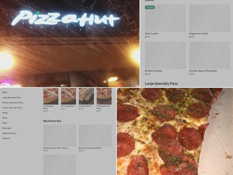 Pizza Hut Menu