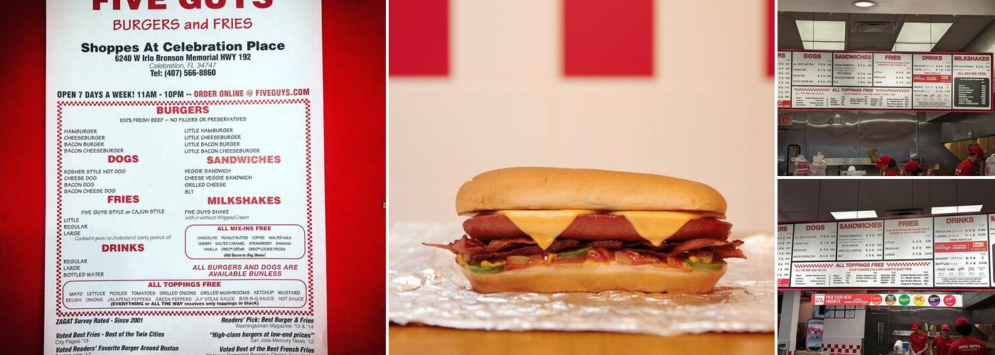 Five Guys Menu
