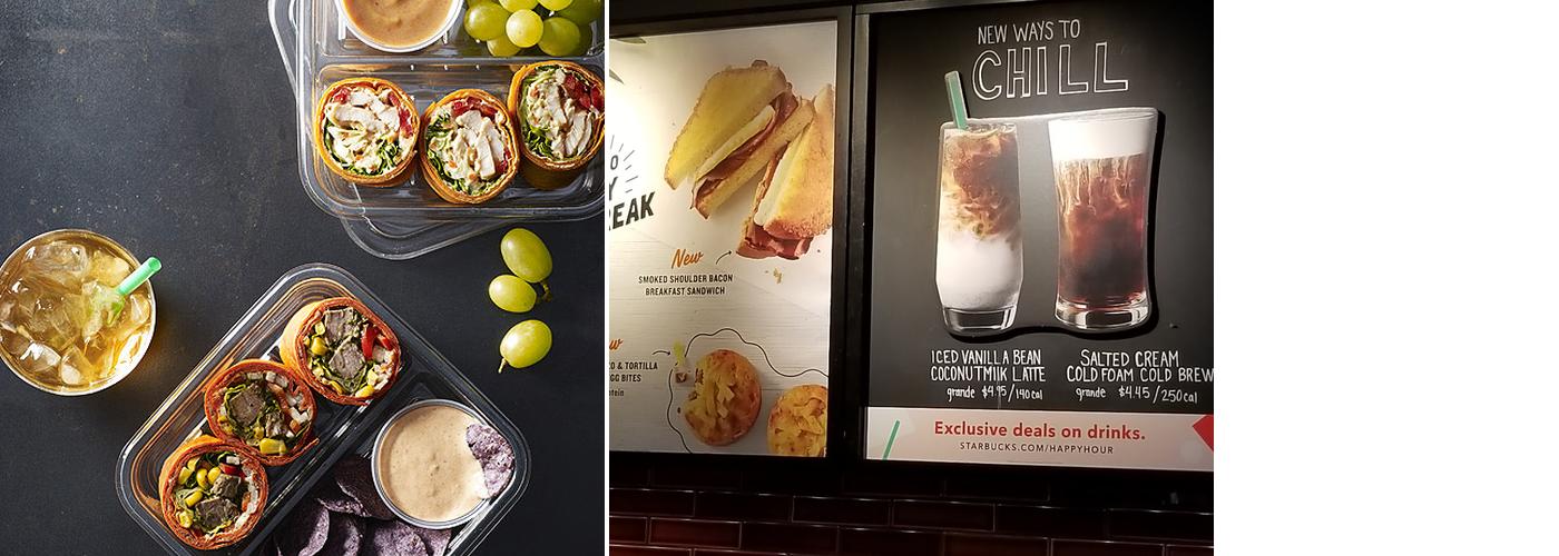 Starbucks Menu