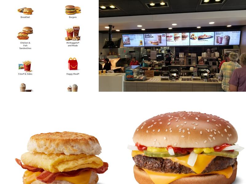 McDonald's Menu