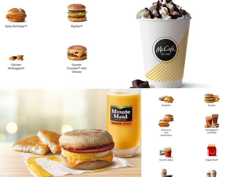 McDonald's Menu