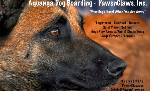Aguanga Dog Boarding - Pawsnclaws, Inc. 42480 Wilson Valley Rd, Aguanga California 92536