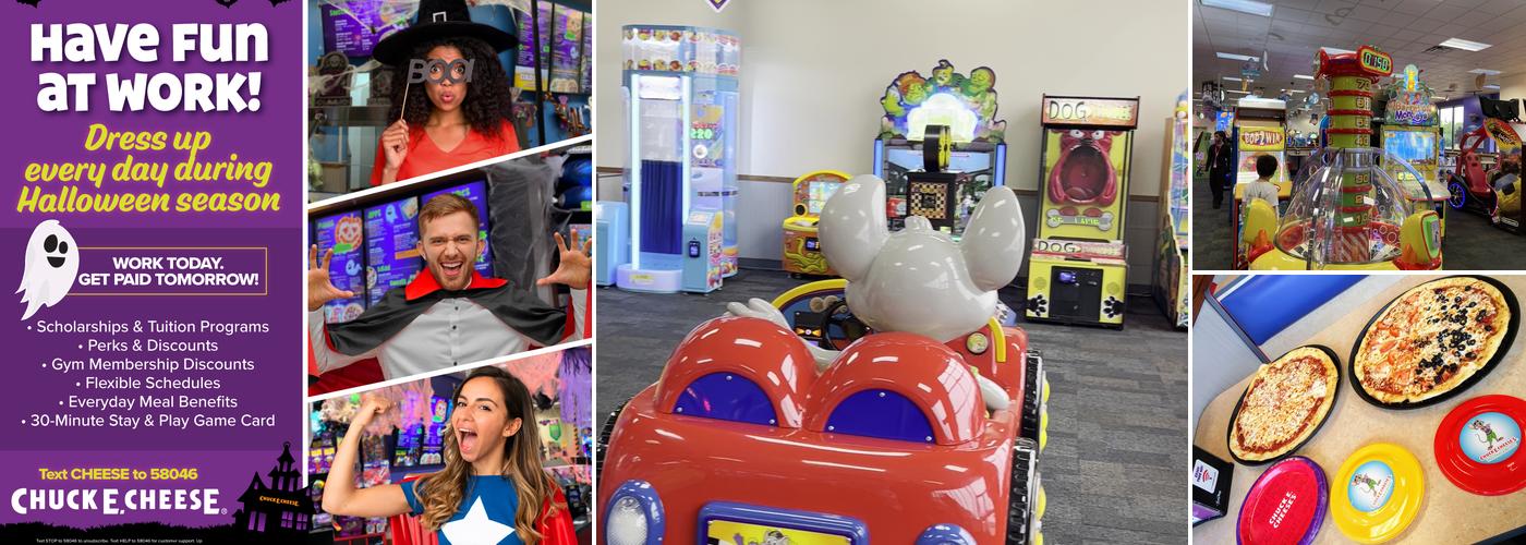 Chuck E. Cheese Menu