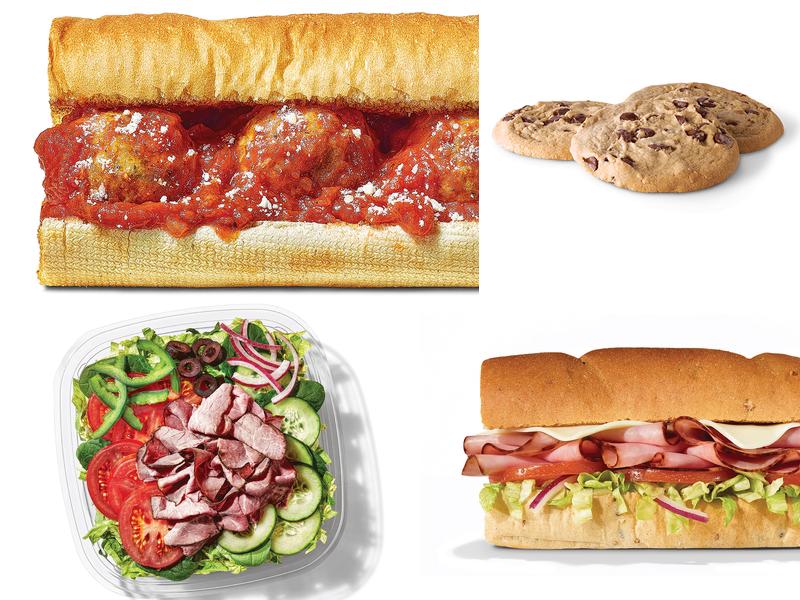 Subway Menu