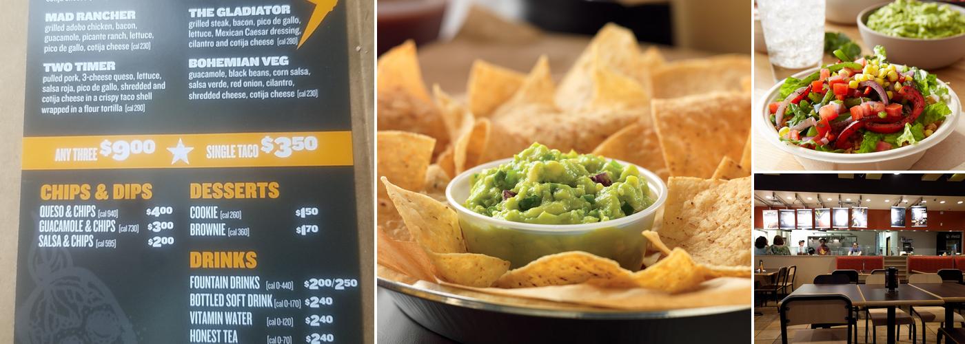 QDOBA Mexican Eats Menu