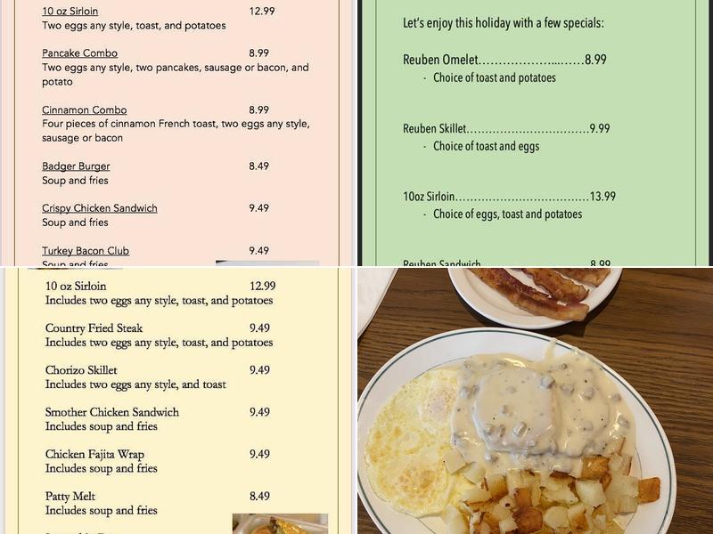 Krystal Family Restaurant Menu