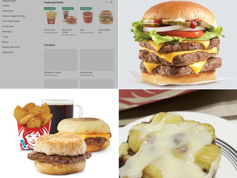 Wendy's Menu