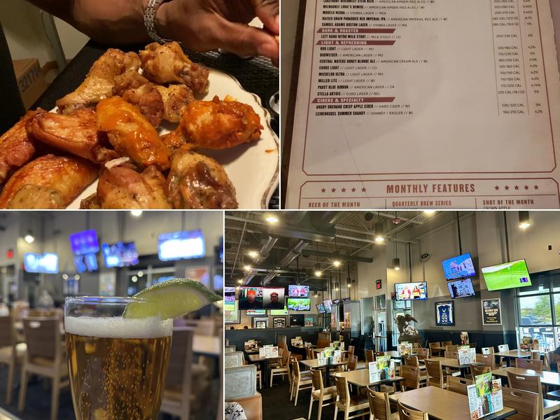 Buffalo Wild Wings Menu