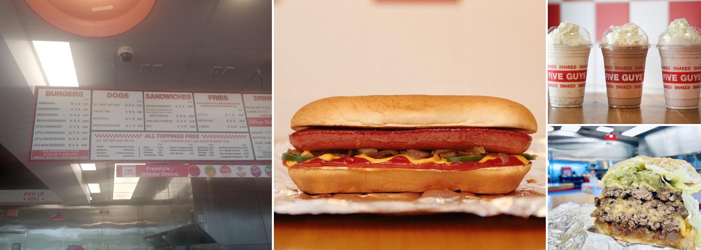Five Guys Menu