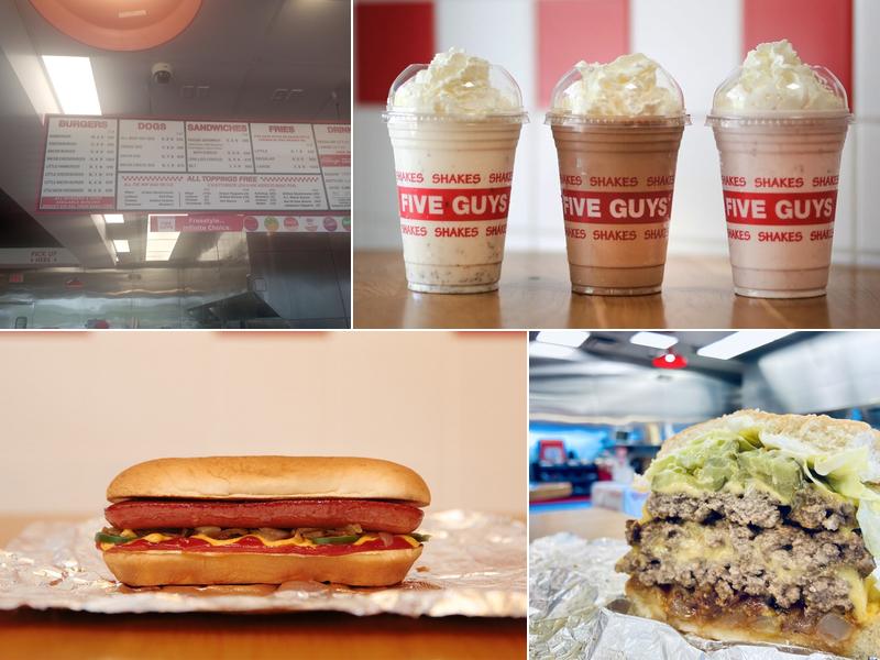 Five Guys Menu