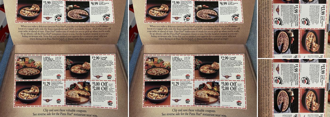 Pizza Hut Menu