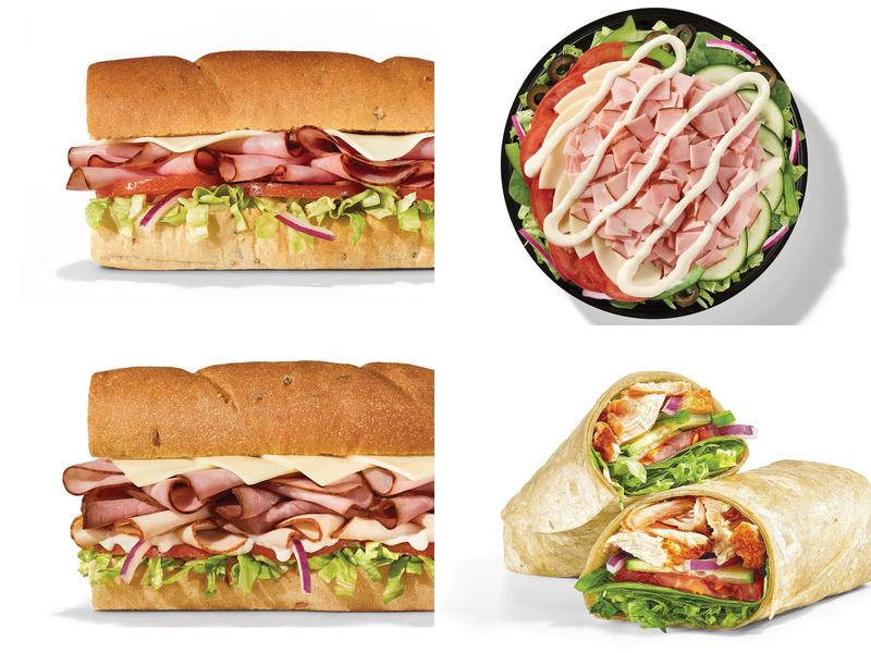 Subway Menu