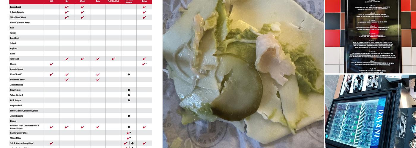 Jimmy John's Menu