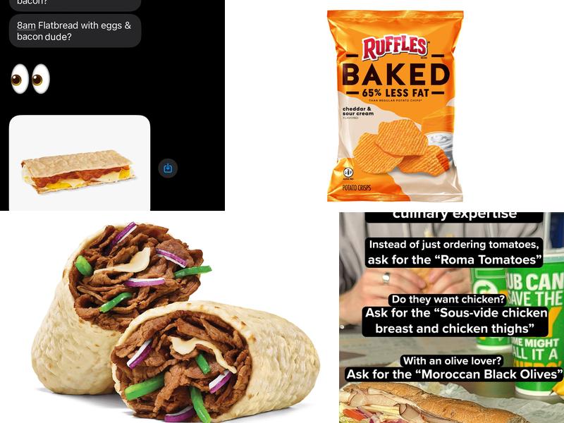 Subway Menu