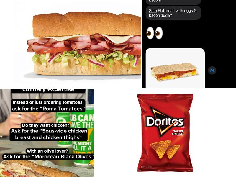 Subway Menu