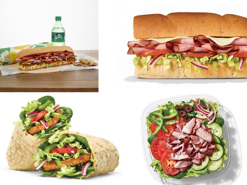 Subway Menu