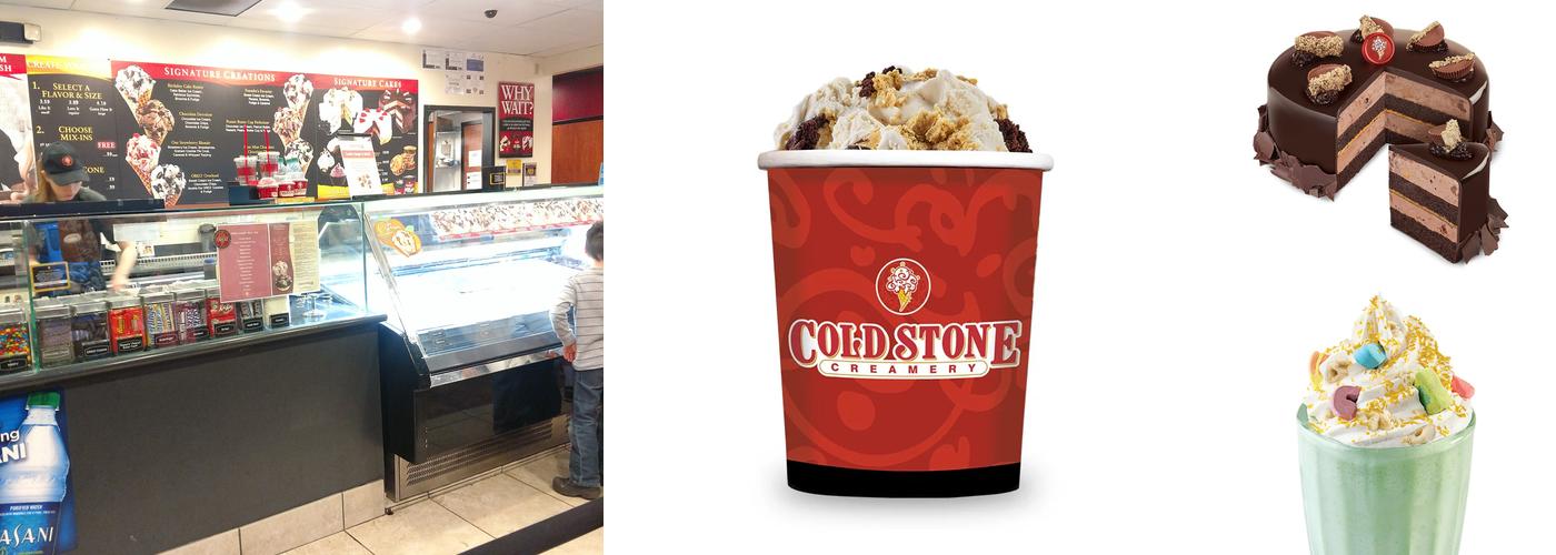 Cold Stone Creamery Menu