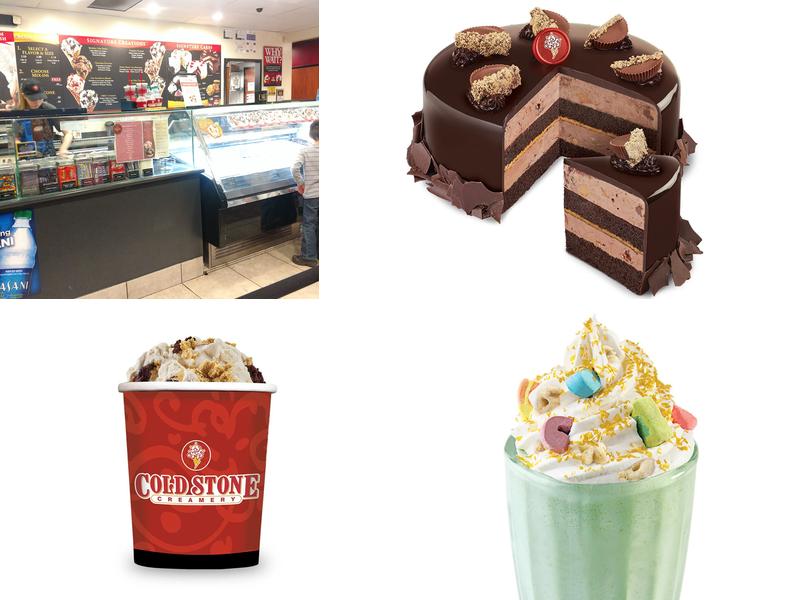 Cold Stone Creamery Menu
