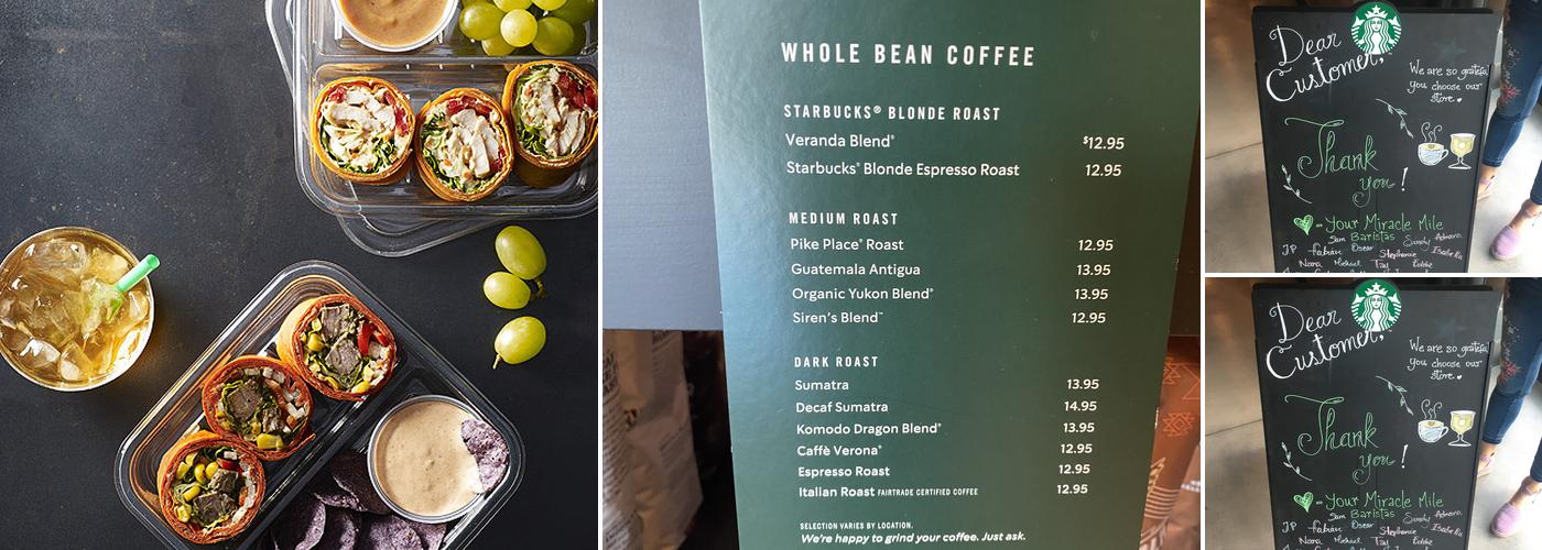Starbucks Menu