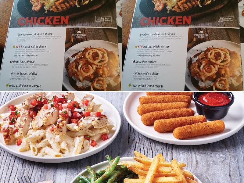 Applebee's Grill + Bar Menu