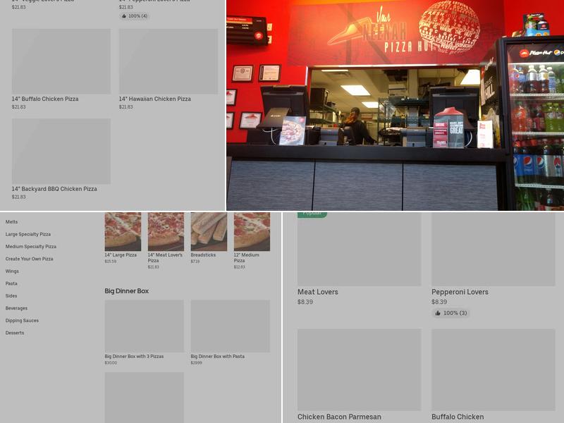 Pizza Hut Menu
