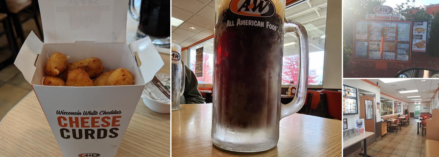 A&W Restaurant Menu